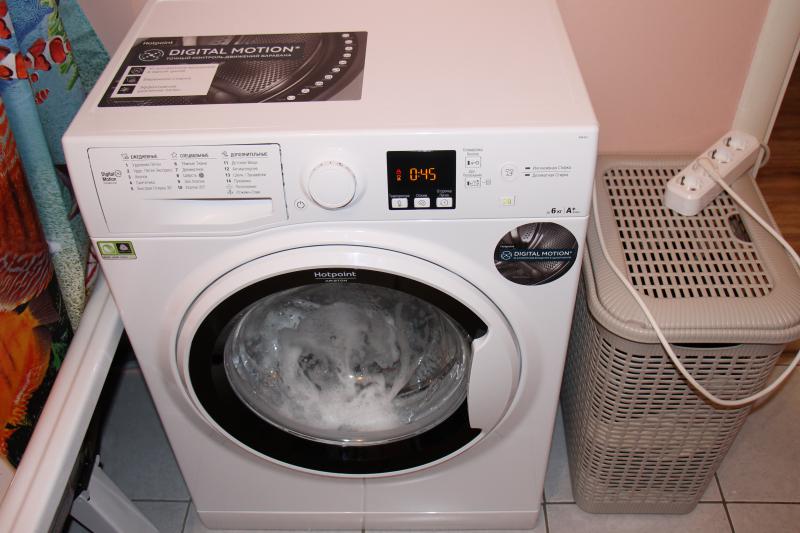Отзыв и опыт работы со стиральной машинкой Hotpoint-Ariston RSM 601 W